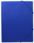 Preview: Nachhaltiger Eckspanner A4 aus Post-Consumer-Recycling PP - Farbe: blau